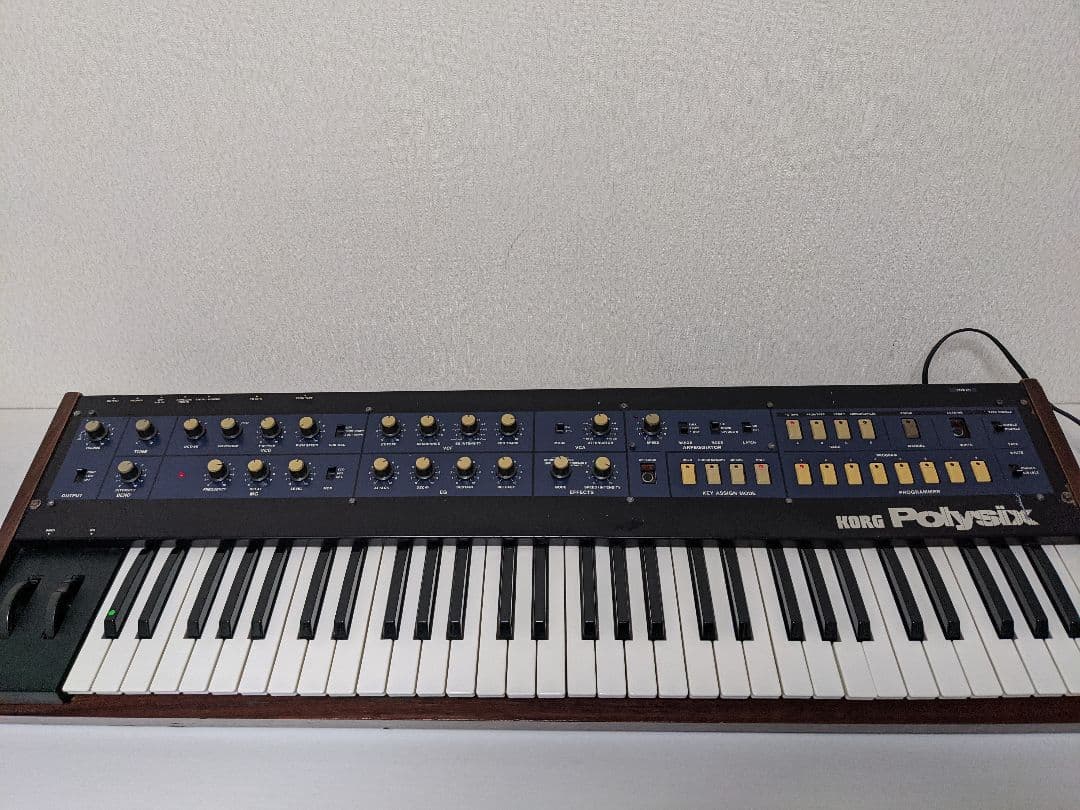 KORG Polysix アナログシンセサイザー 中古】KORG / Polysix 【渋谷店】 | アナログシンセサイザー