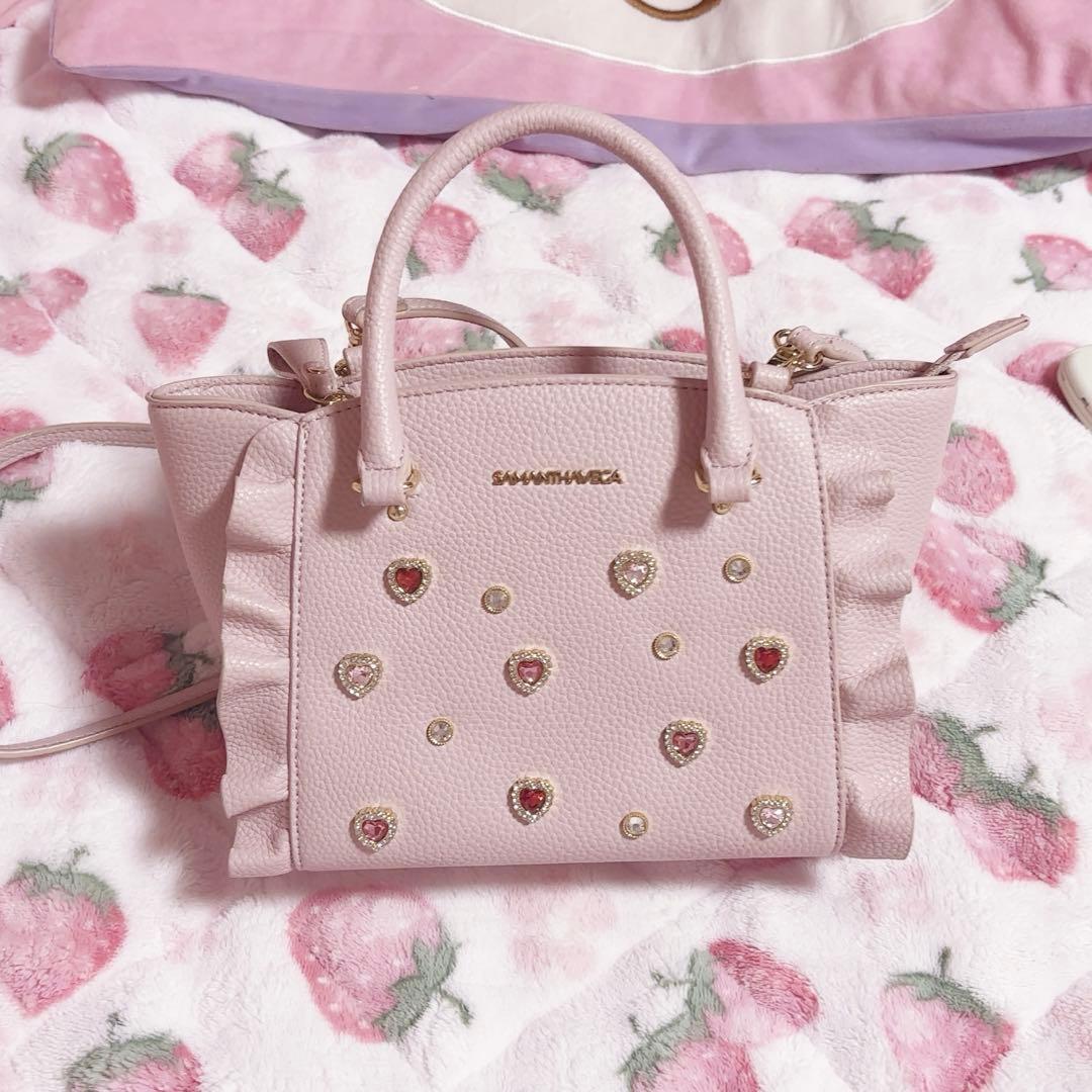 SAMANTHAVEGA サマンサベガ ビジューフラッターミニ サマンサベガ SAMANTHAVEGA ビジューフラッター(ミニ) (ホワイト