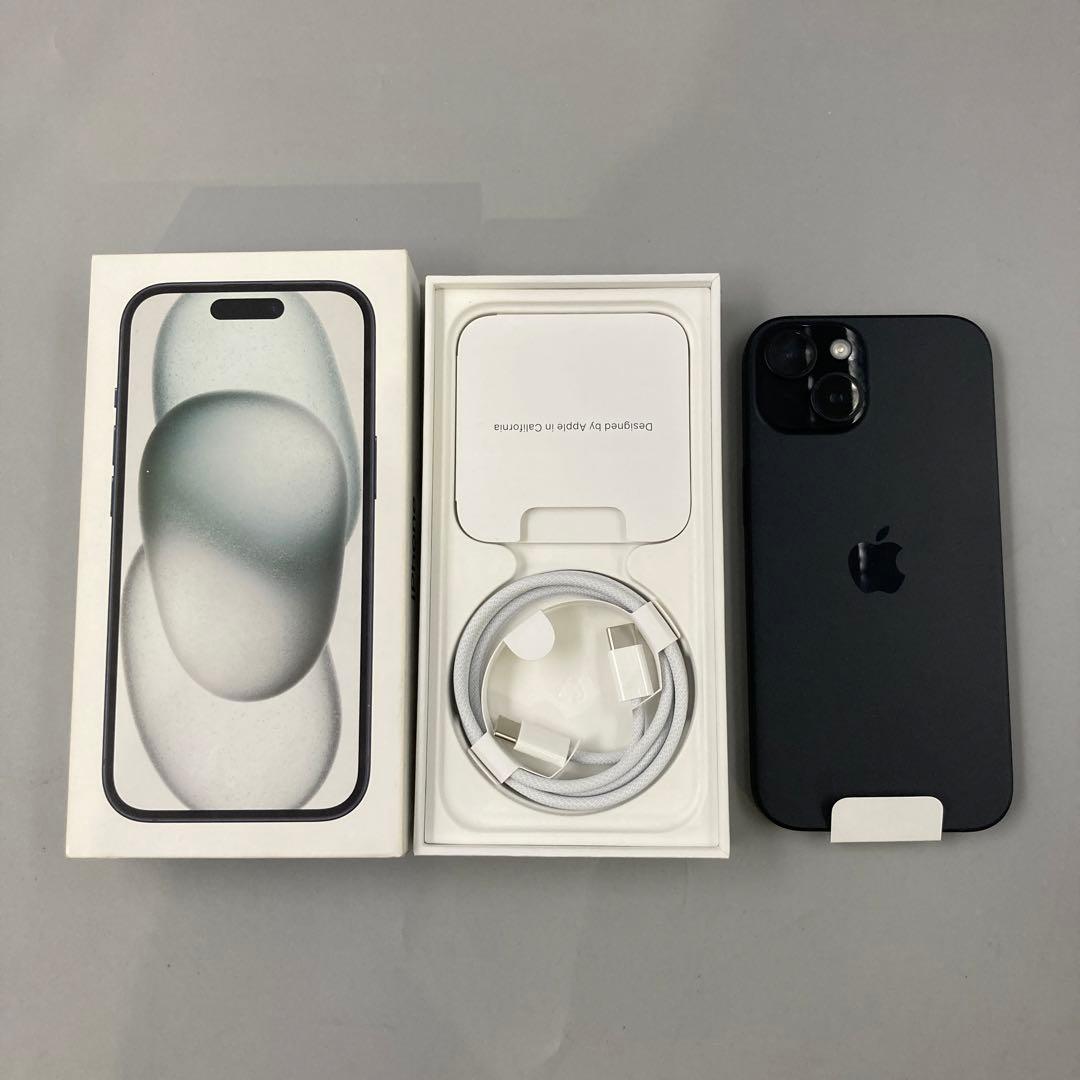 ☆iPhone 15 ブラック 128GB 新品未使用 - メルカリ