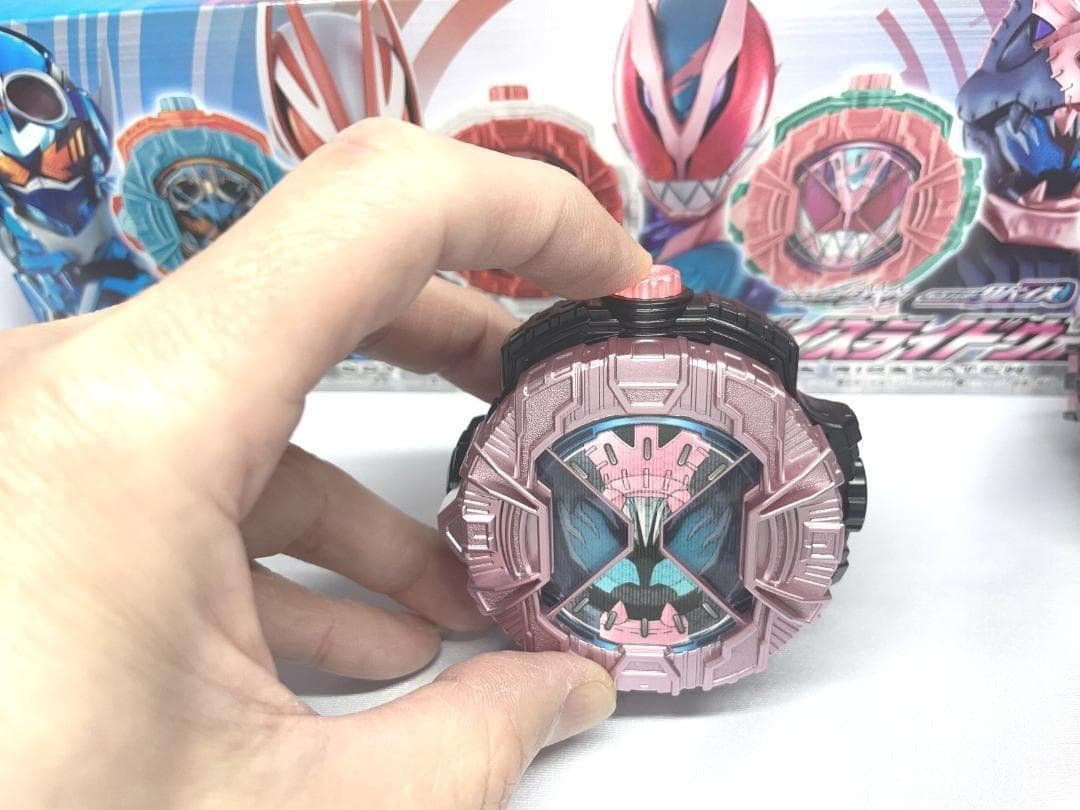 ラス1】DXガッチャード＆ギーツ＆リバイスライドウォッチ重塗装＆発光