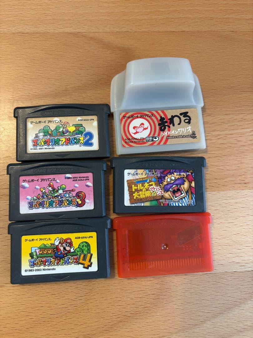 ゲームボーイカラー ゲームボーイアドバンス ソフト6本セット