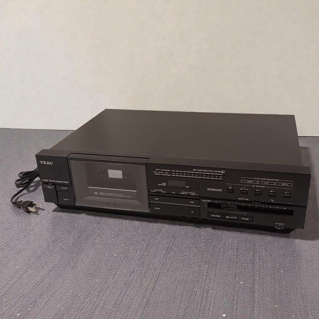 TEAC V-530X カセットデッキ 通電確認済み - メルカリ