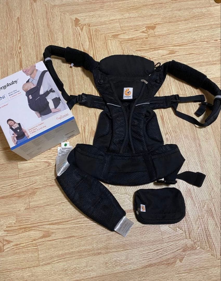 ergobaby OMNI breeze エルゴベビー　オムニブリーゼ　ブラック ergobaby（エルゴベビー） オムニブリーズ オニキスブラック ERGO baby