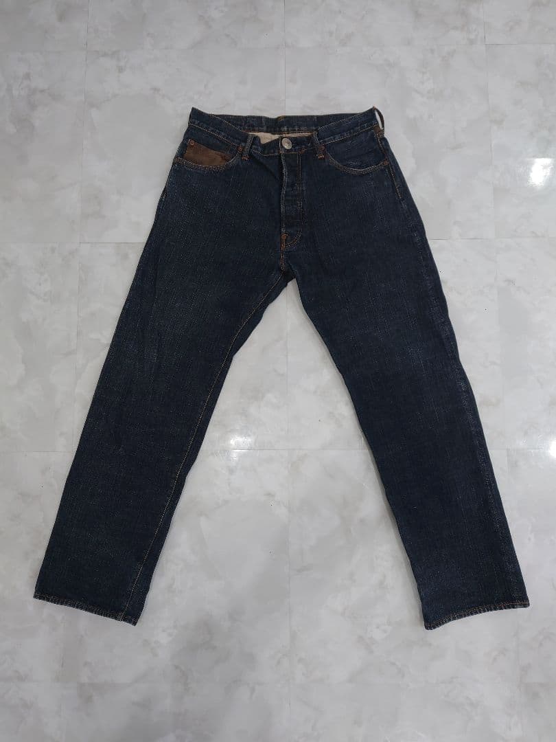 EVISU PARIS ビンテージデニム 36×34 当時物 エビスジーンズ - メルカリ