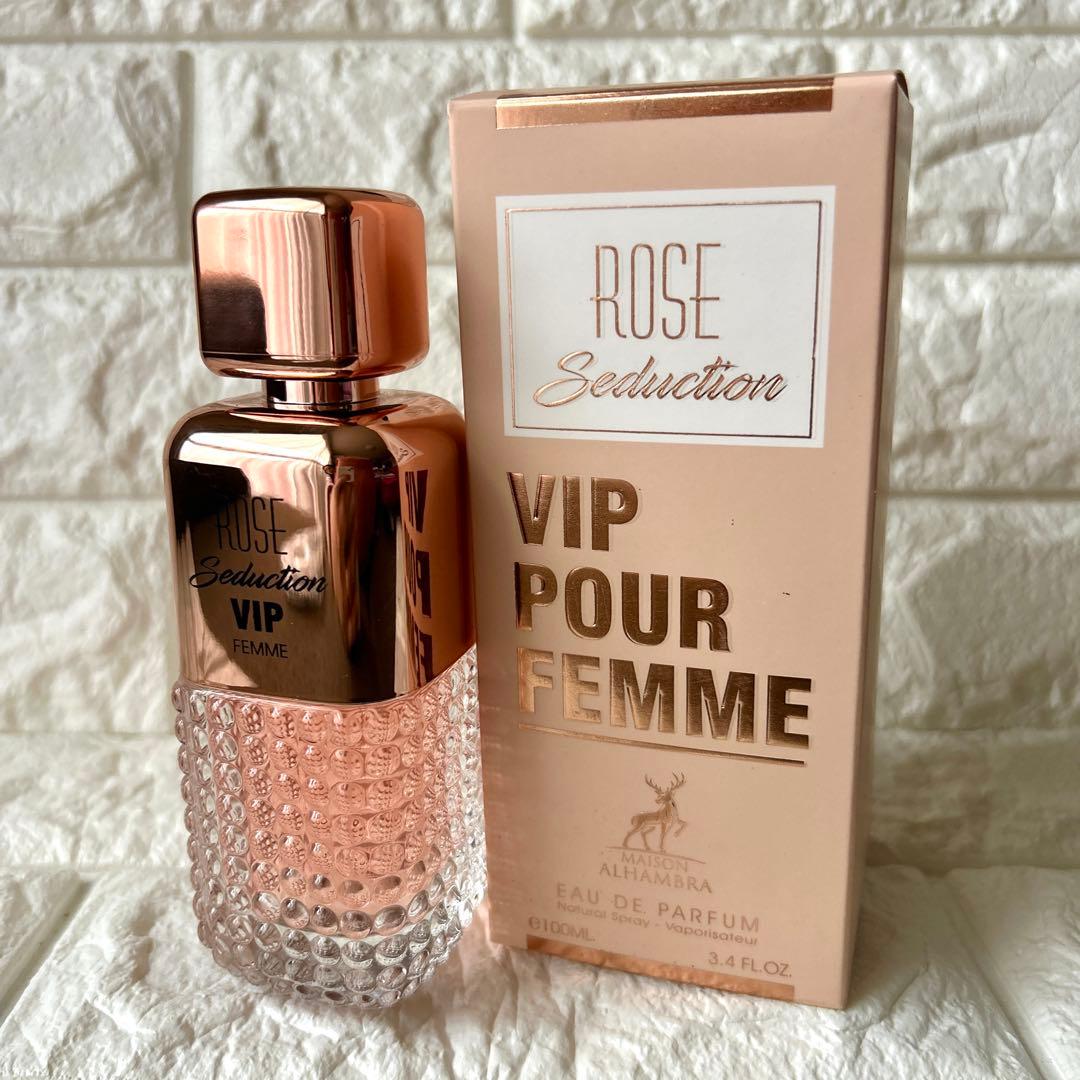 ROSE SEDUCTION VIP POUR FEMME 100ml - メルカリ