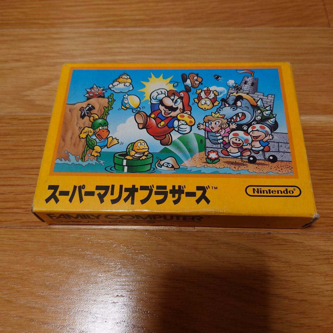 ファミコン スーパーマリオブラザーズ 箱説明書付き - メルカリ