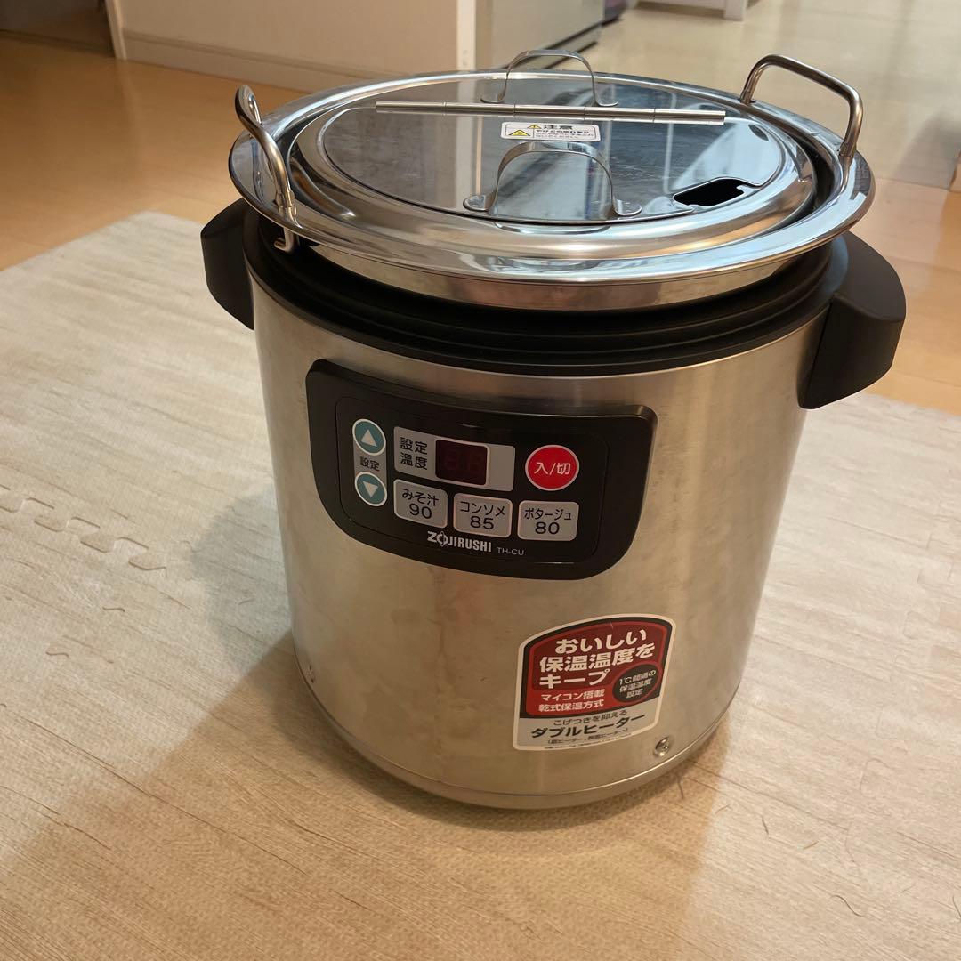 象印 マイコンスープジャー　TH-CU080型 40人～60人分　17年製 楽天市場】象印 マイコンスープジャー 8.0L TH-CV080 ステンレス (TH