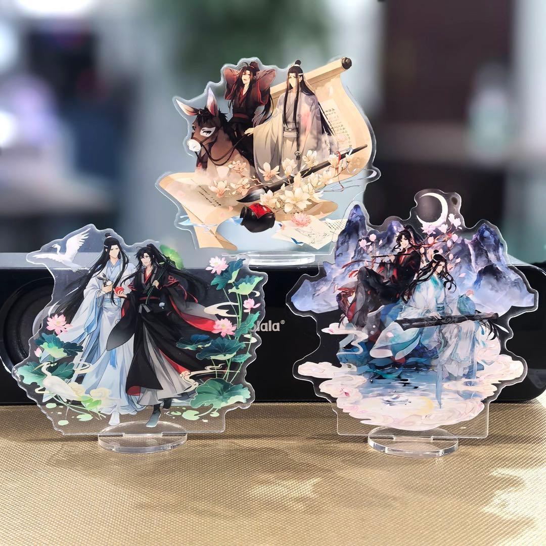 即購入OK 魔道祖師 アクリルスタンド 3点セット 魏無羨 藍忘機 - メルカリ