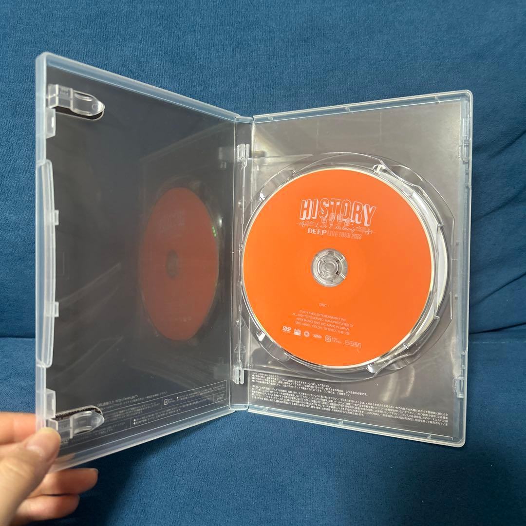 HISTORY DEEPLIVE TOUR 2013 DVD - メルカリ