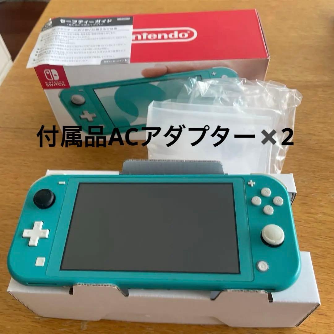 【ジャンク➕付属品追加】Nintendo Switch Lite ターコイズ Nintendo Switch Lite 本体 ターコイズ ジャンク品 - メルカリ