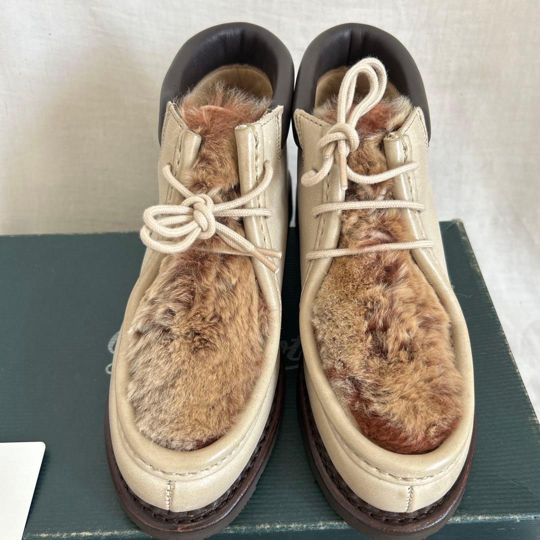 パラブーツMILLA LAPIN 希少ファーモデル - メルカリ