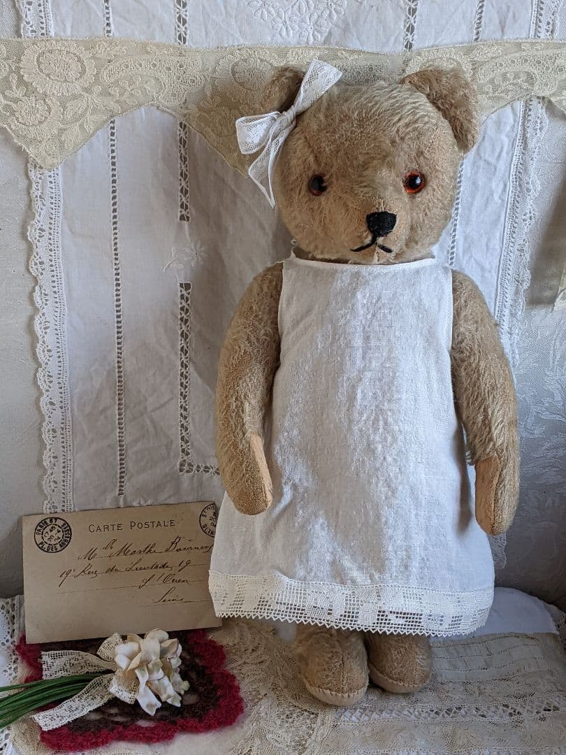 【g】アンティークベア　アンティークテディベア　ドイツ シュタイフ アンティークベア - アンティークとテディベアの店 Parade