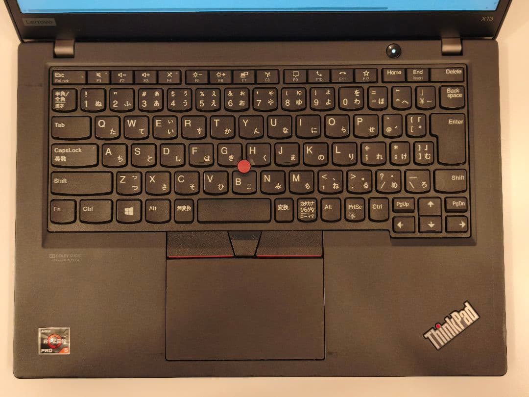 希少32GB/1TB ThinkPad X13 Gen1 AMD グリス塗替済み - メルカリ