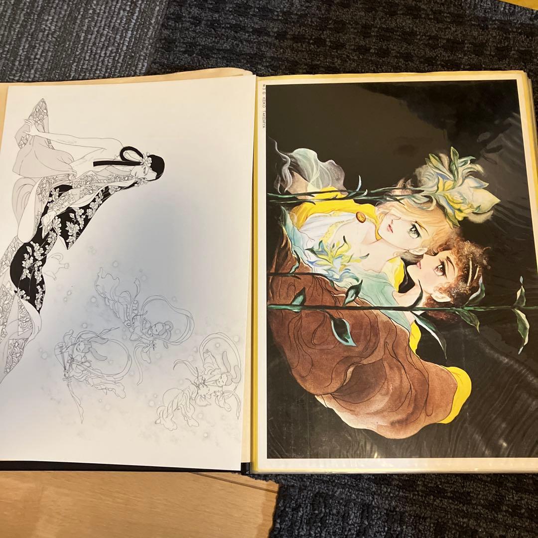 竹宮惠子 森川久美 木原敏江 山岸凉子 B4サイズ イラスト