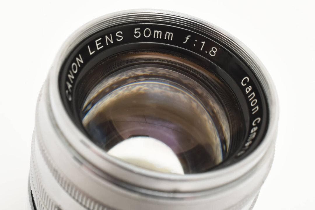 ☆良品☆CANON 50mm F1.8 初期 LEICA L39＃1117