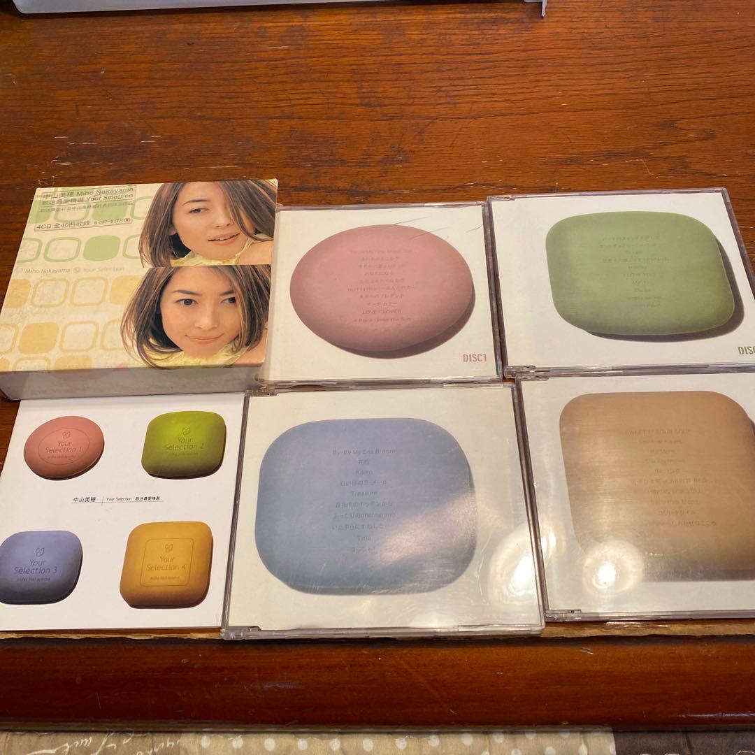 【箱付き】中山美穂 Your Selection 4CDセット タワーレコード「NO MUSIC, NO IDOL?」ポスター VOL.309 中山美穂登場