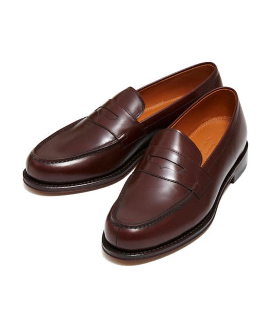 【JALAN SRIWIJAYA】スチール付き　ローファー ブラウン ローファー | 98957 / DARK BROWN CALF (LEATHER SOLE) - Jalan Sriwijaya