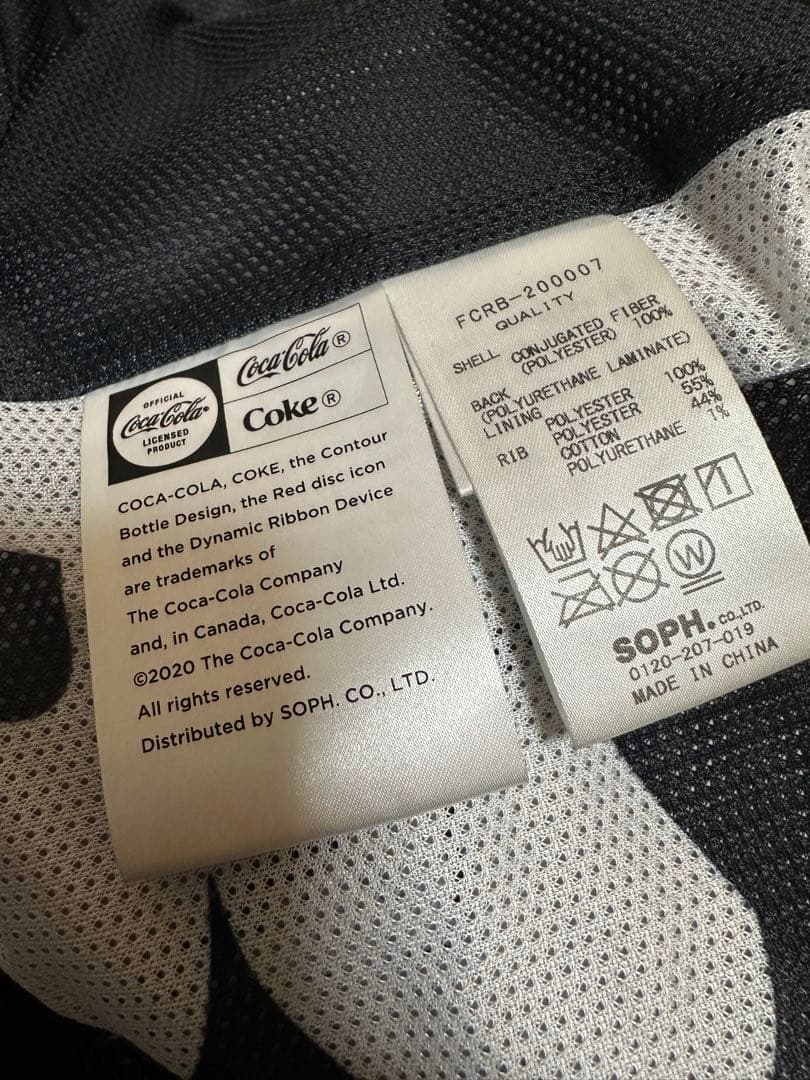 F.C.RealBristol Coca-Colaコラボスタジャン L 20SS