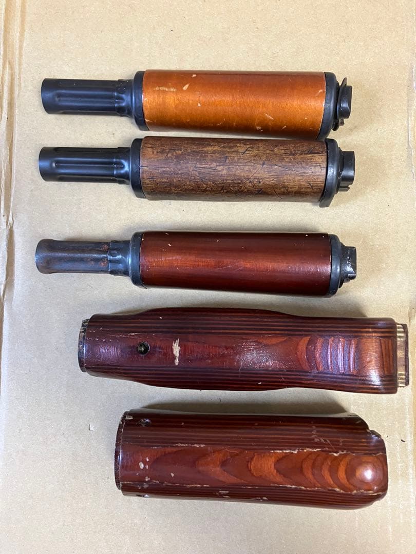 AK ウッドハンドガード 5点セット ジャンク 電動ガン ガスガン