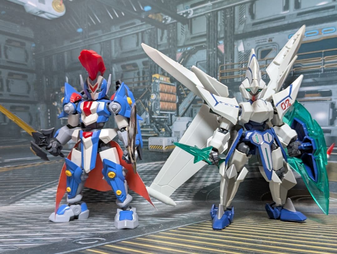 ダンボール戦機 LBX オーディーンmk-2 アキレスD9 セット ジャンク