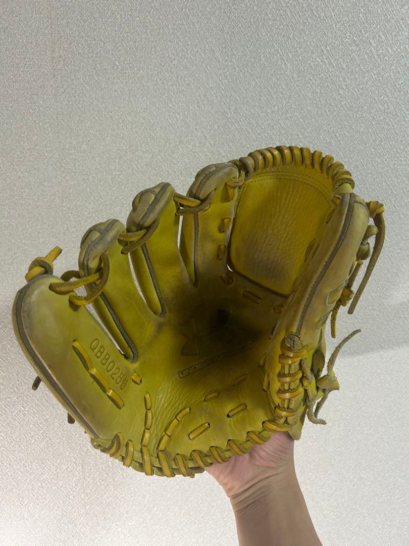 ユ*ウ様 アンダーアーマー 軟式ピッチャー用 左利き UNDER ARMOUR（アンダーアーマー） 型付け済み 左利き 左投げ用 身長