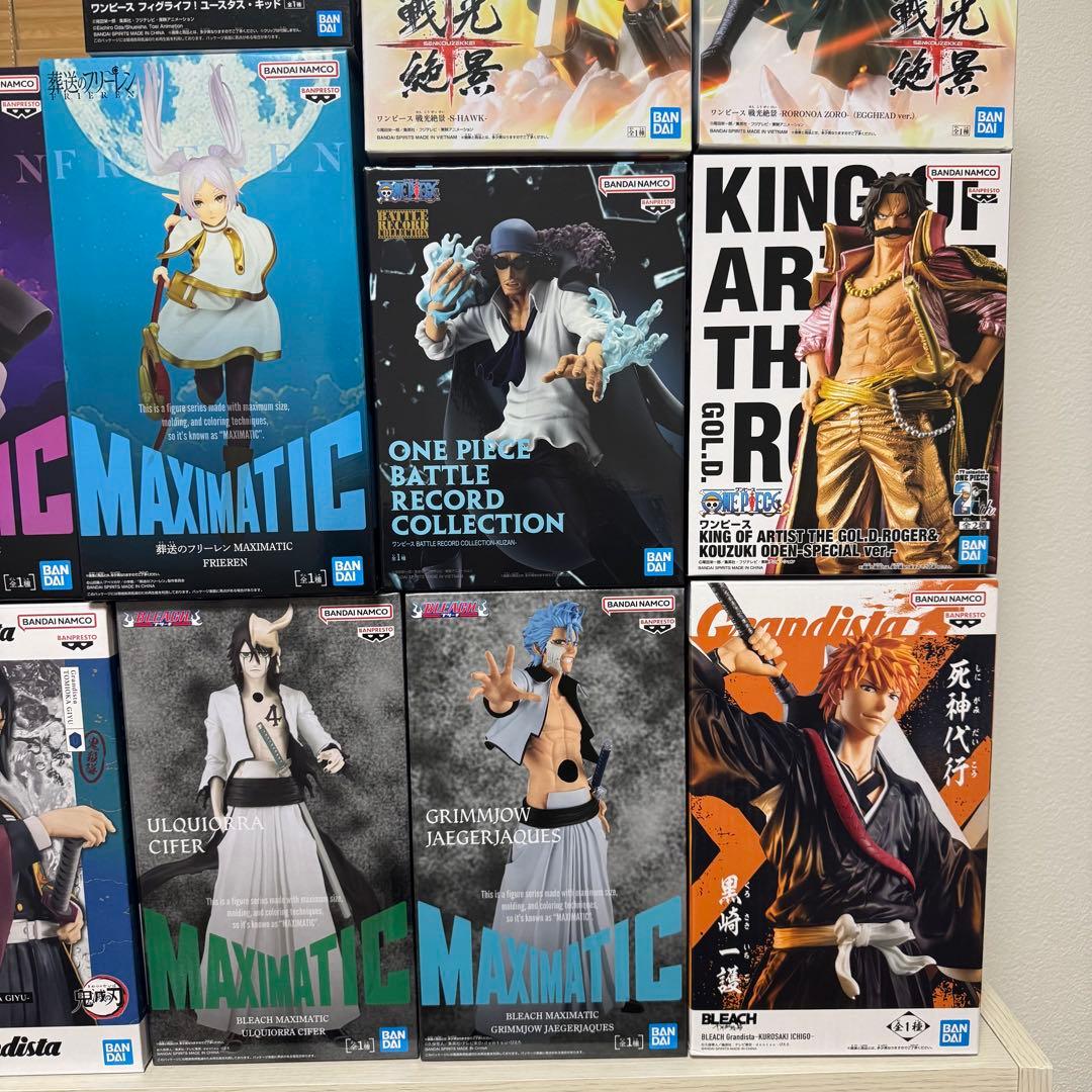 プライズフィギュア13体まとめ売り 鬼滅/ブリーチ/ワンピ/フリーレン/H