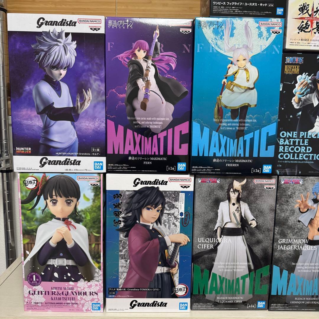 プライズフィギュア13体まとめ売り 鬼滅/ブリーチ/ワンピ/フリーレン/H