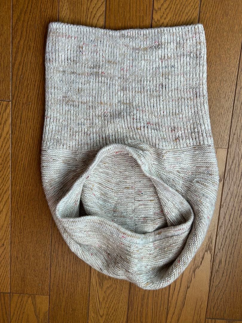 tamaki niime 今季 ゆきんこ きなり ベージュ ミックス バラグラバ