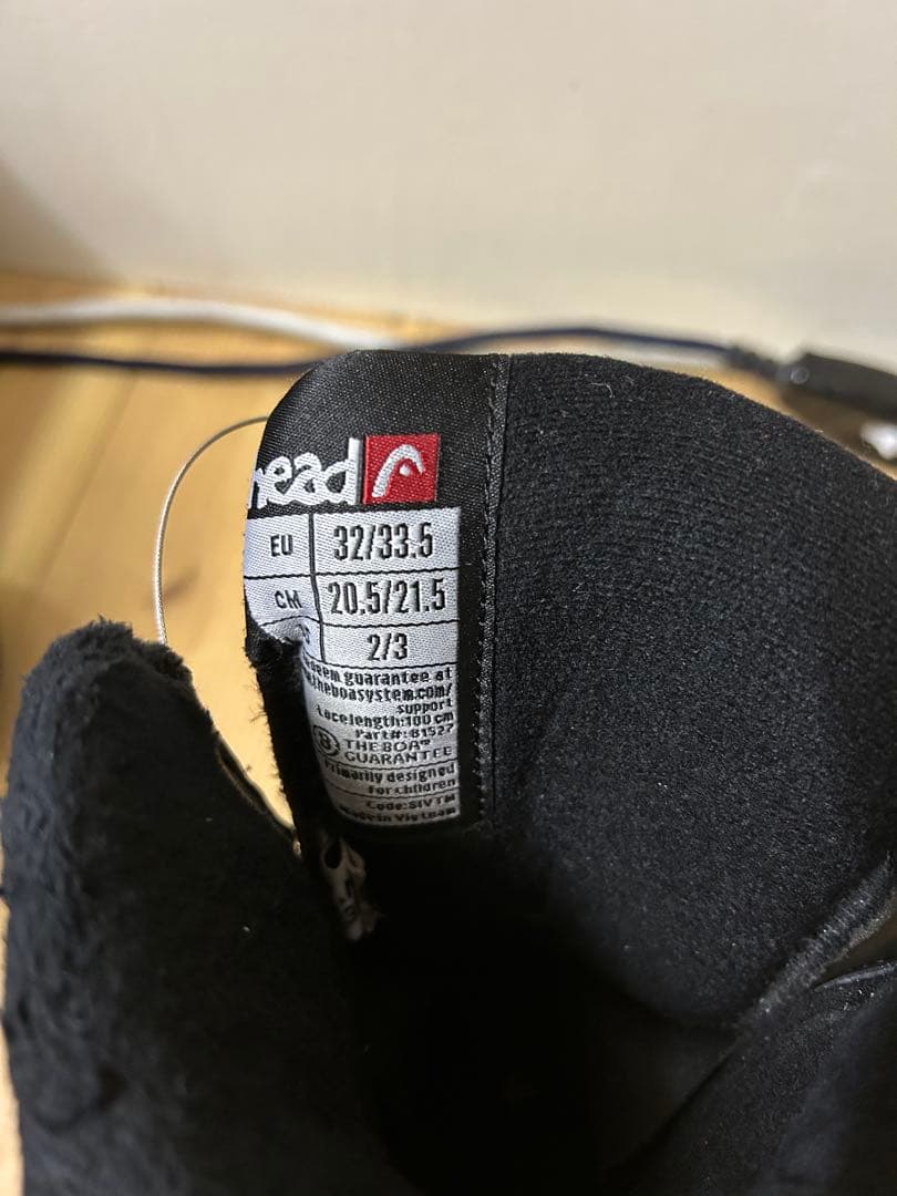 Head 子ども用スノーボードブーツ 20.5cm〜21.5cm