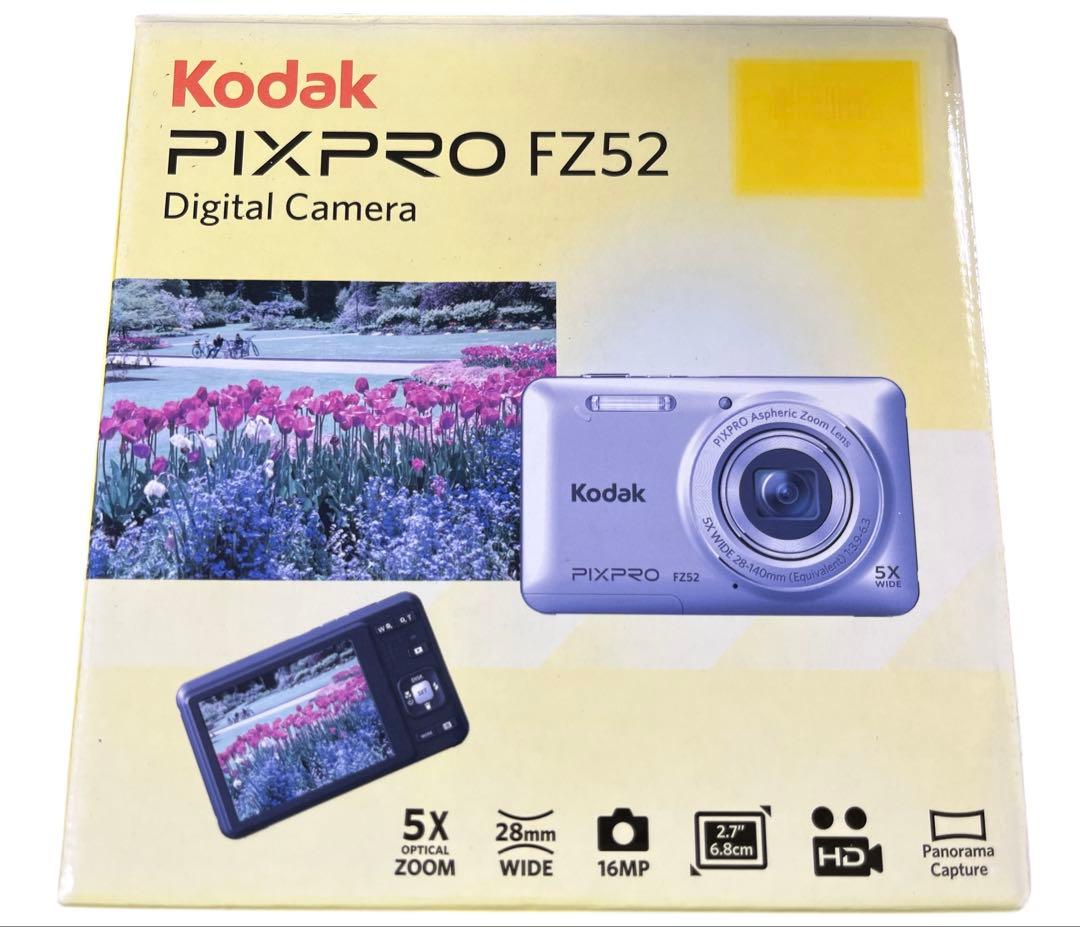 【新品】Kodak コダック PIXPRO FZ52 デジカメ デジタルカメラ コダック PIXPRO FZ52 [ブラック] 価格比較 - 価格.com