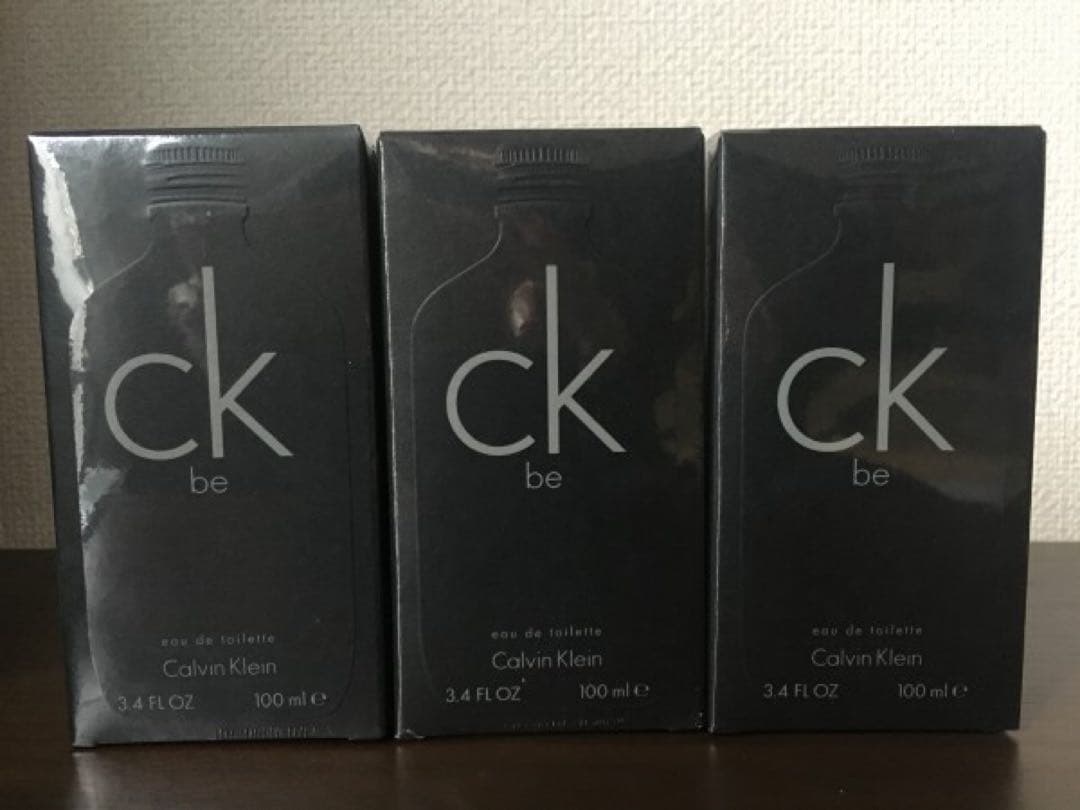 ◆新品◆カルバンクライン CK be 100ml ×3本セット◆送料込み！ Calvin Klein（カルバン・クライン） 【並行輸入品】カルバンクライン