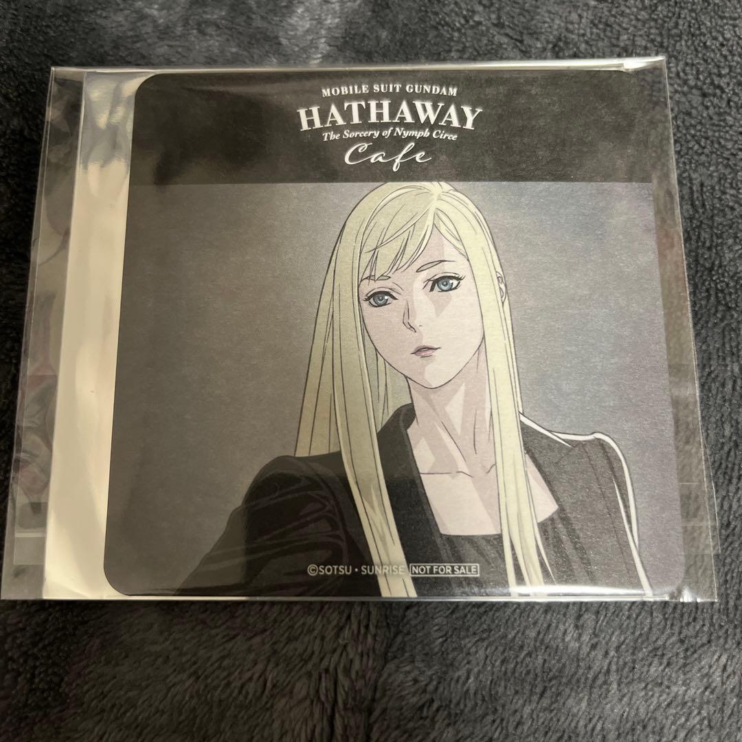 閃光のハサウェイ キルケーの魔女 コラボカフェ コースター ギギ