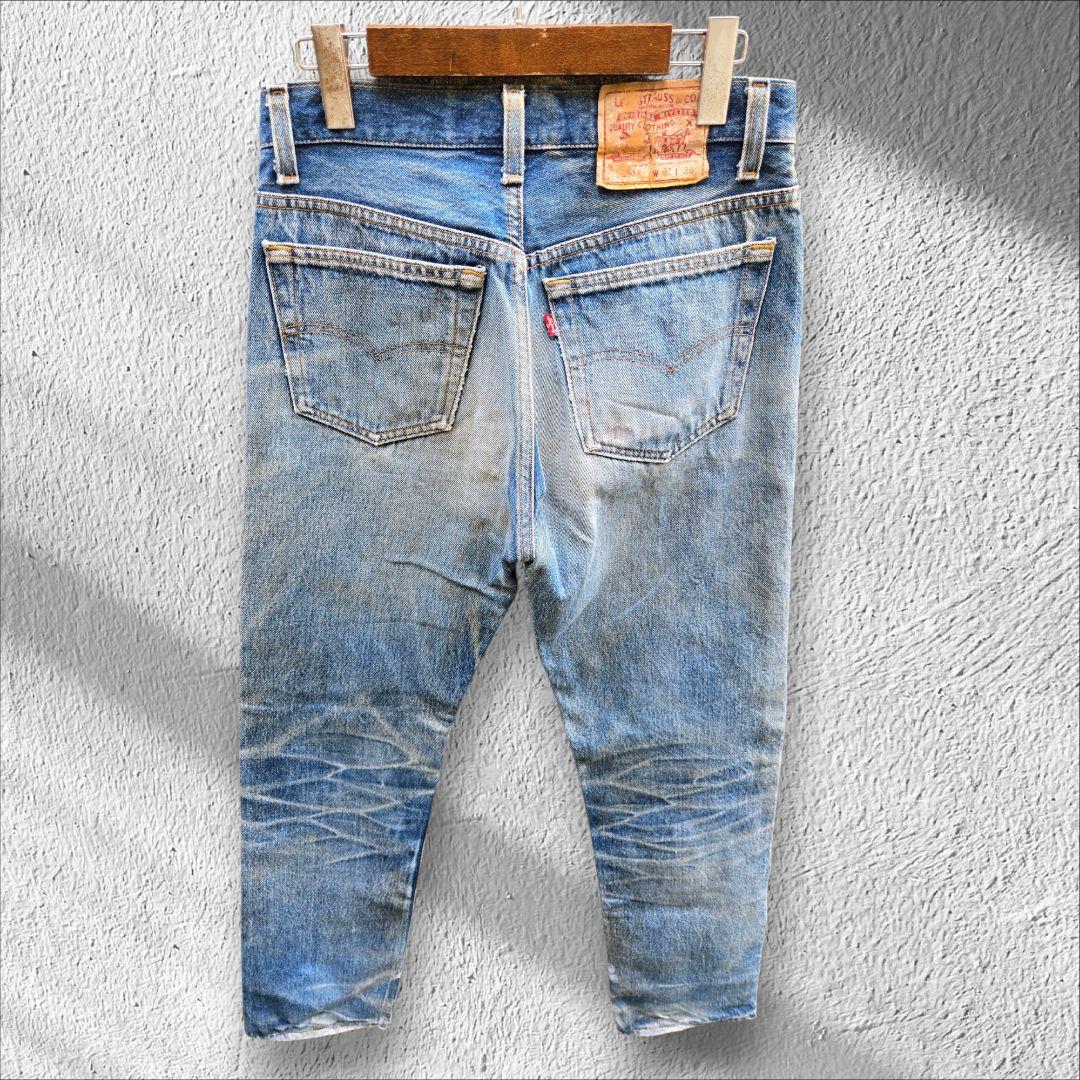 極上！90s USA製 リーバイス501 鬼ヒゲ - メルカリ