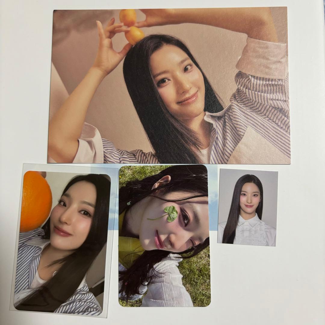 izna イズナ ジミン N/a サノク 事前収録 ミューバン 限定 トレカ