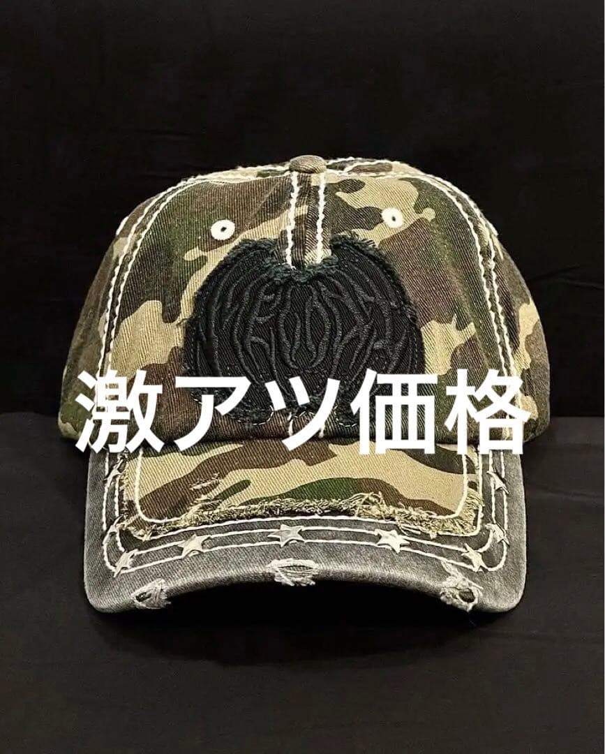 ec melodi キャップ カモ 迷彩 - メルカリ