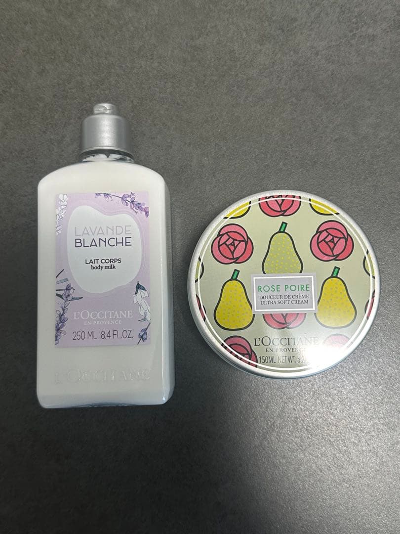 【新品】ロクシタン　ホワイトラベンダー&ラフランスローズ　ボディクリームセット w300_BNE.jpg