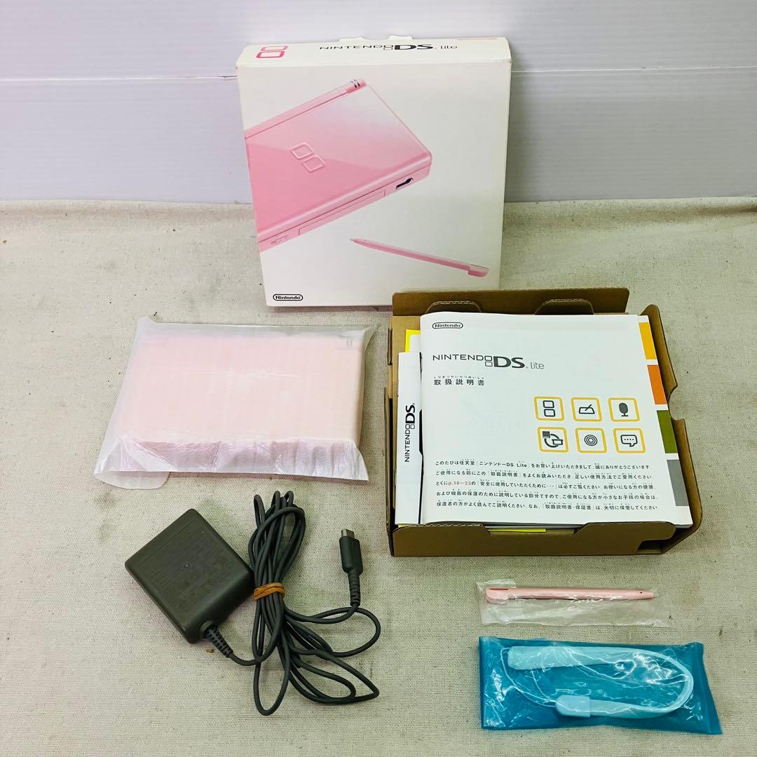動作確認済み ニンテンドー DS Lite 本体 ノーブルピンク DSハード