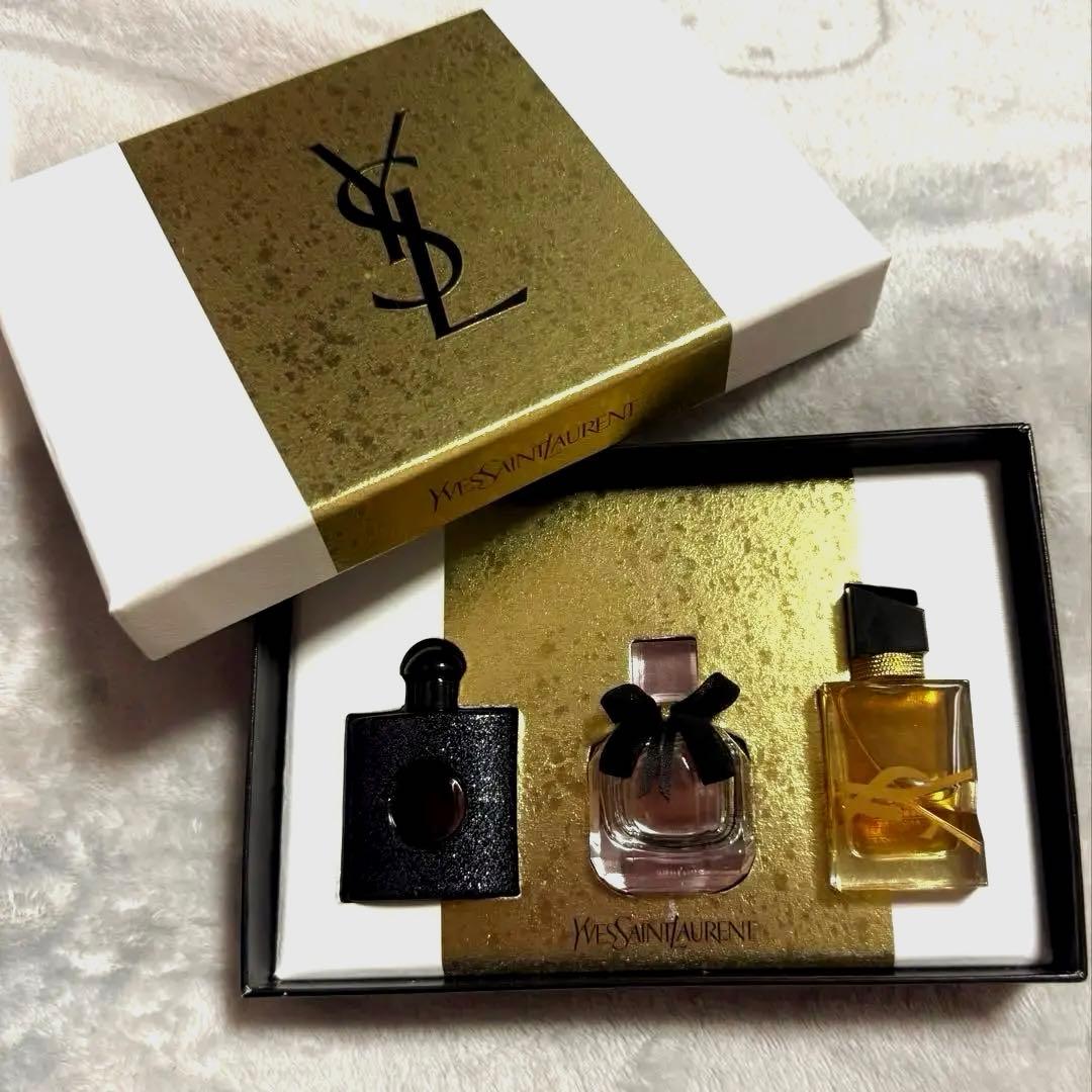 Yves Saint Laurent 香水 3本セット YSL ミニ フレグランスセット（香水・フレグランスキット/ギフトセット