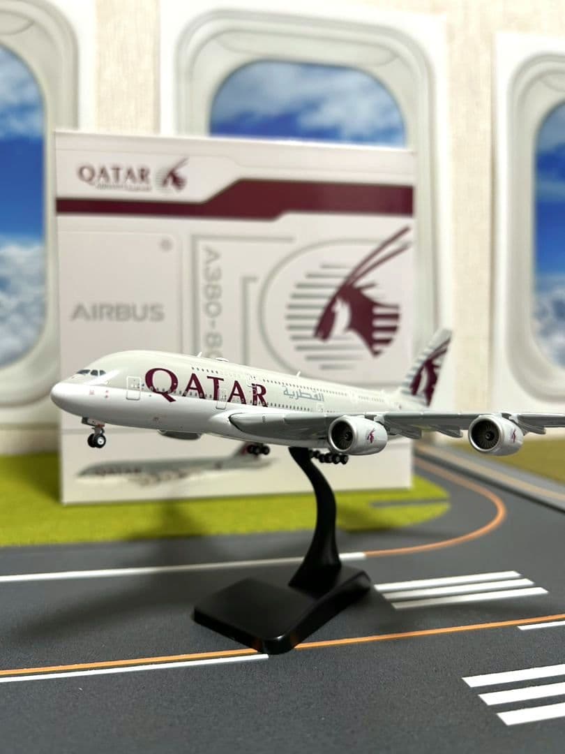 ☆Qatar Airways A380-800　ノーマル塗装 ☆Qatar Airways A380-800 ノーマル塗装 - メルカリ