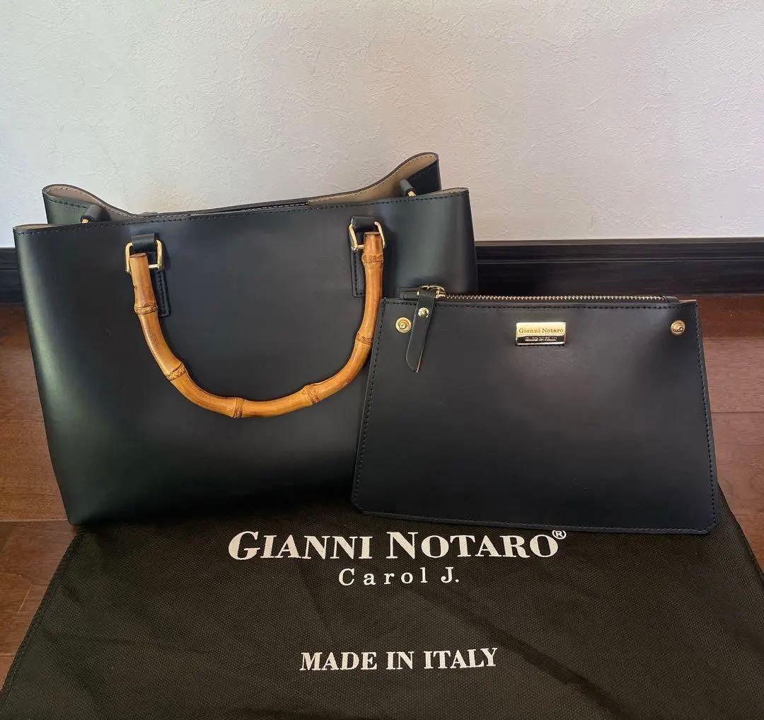 GIANNI NOTARO ジャンニノターロ レザー ハンド ショルダー バッグ GIANNI NOTARO（ジャンニノターロ） ショルダーバッグ バッグ 「GIANNI