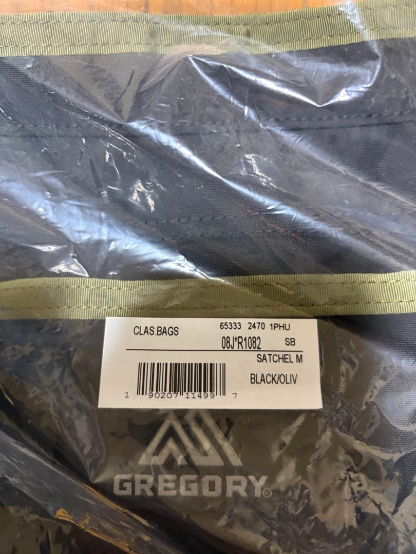 【新品未使用】サッチェルM ブラックオリーブ GREGORY グレゴリー サッチェルM SATCHEL ブラック/オリーブ - メルカリ
