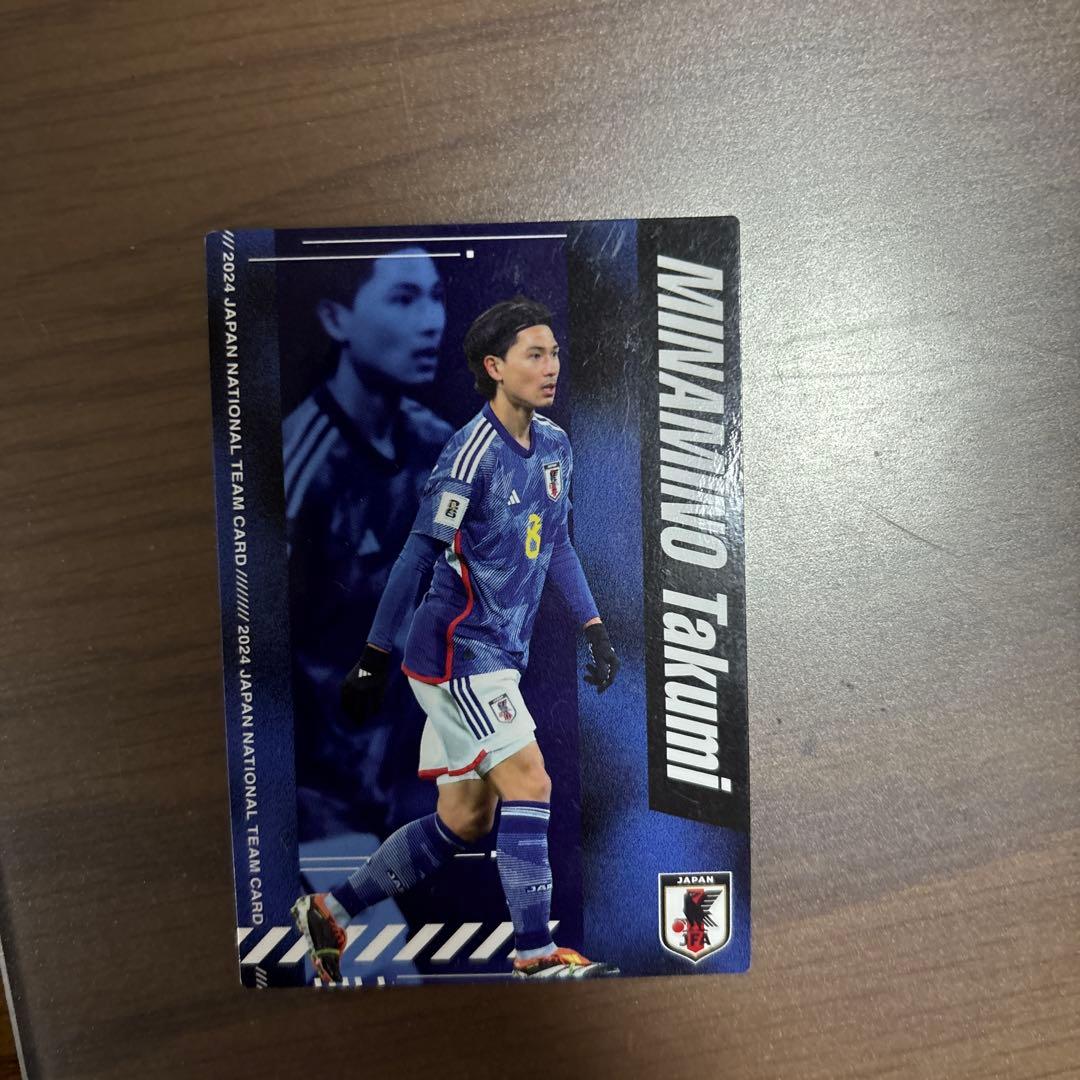 サッカー日本代表チップスカード 南野拓実選手 - メルカリ