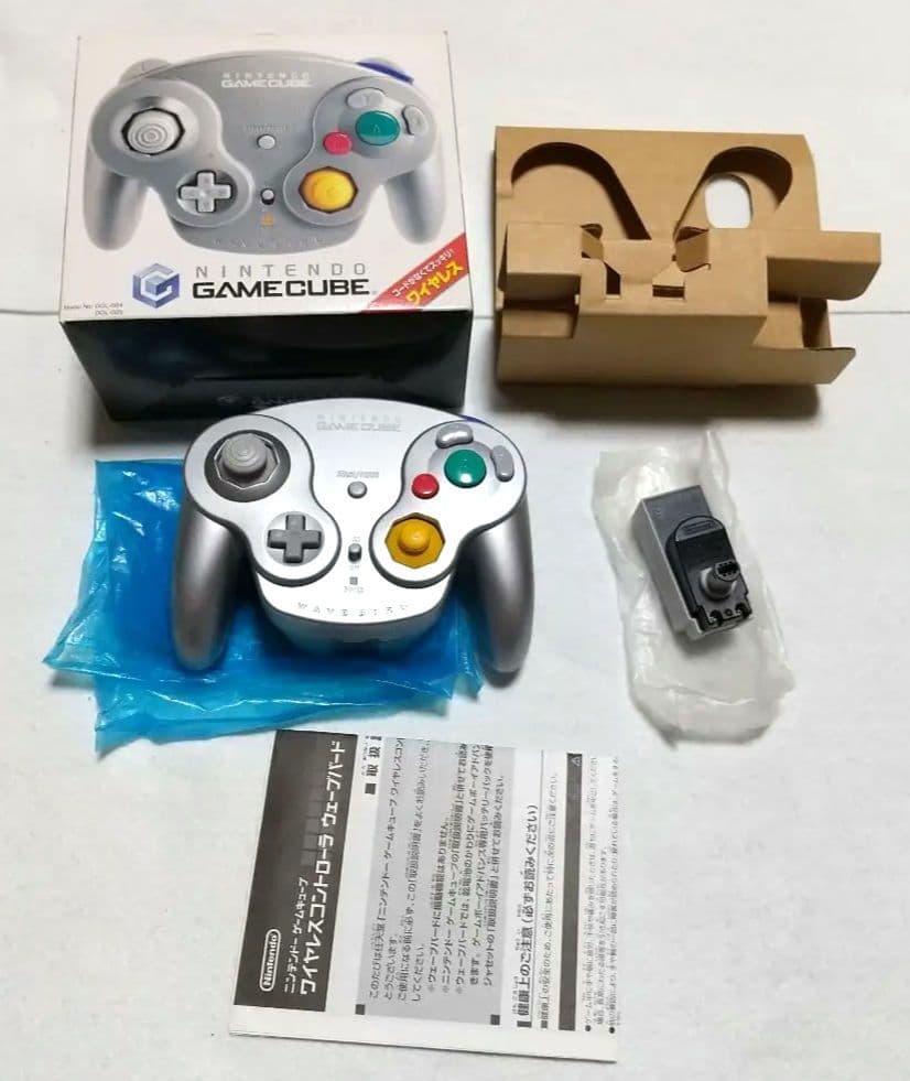 ゲームキューブ ワイヤレスコントローラウェーブバード 箱 説明書 色違い】Wavebirdはいいぞ。【ガジェット紹介】 – CLUB Shiny's BLOG 2号館