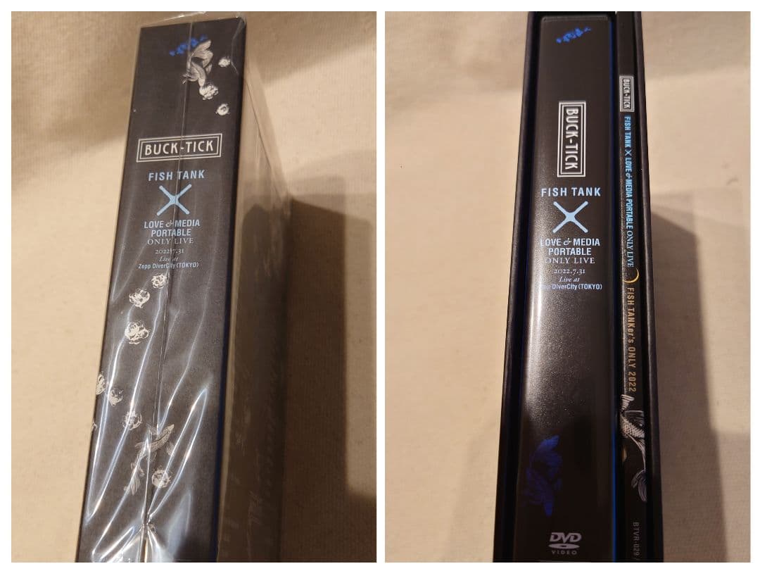 新品未再生 DVD BUCK-TICK FISHTANK限定 完全予約限定盤 - メルカリ