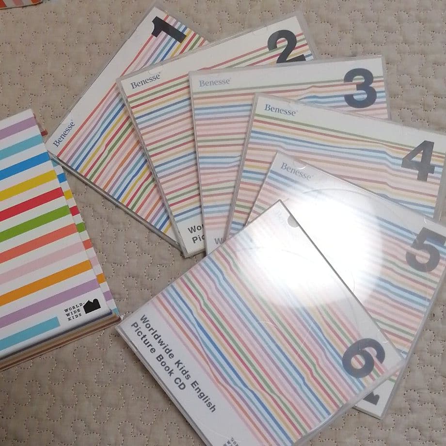 ワールドワイドキッズ DVD CD ステージ1〜6 stage1〜6 WWK - メルカリ