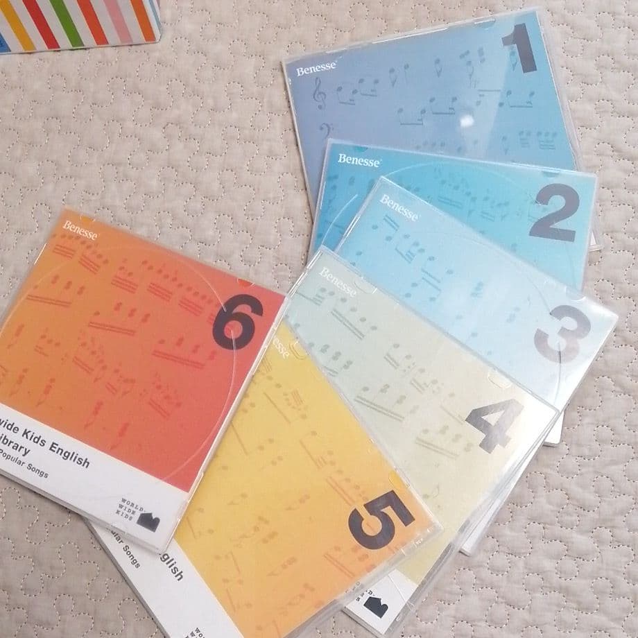 ワールドワイドキッズ DVD CD ステージ1〜6 stage1〜6 WWK - メルカリ