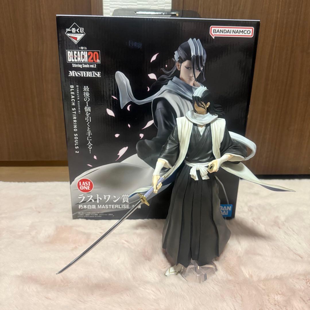 一番くじ BLEACH ラストワン 朽木白哉 フィギュア - メルカリ