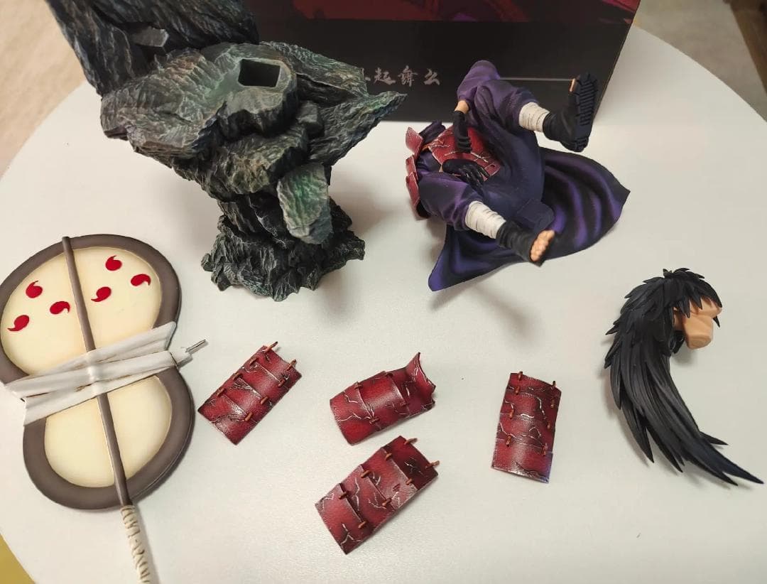 ナルト 疾風伝 うちはマダラ ガレージキット フィギュア 1/8スケール