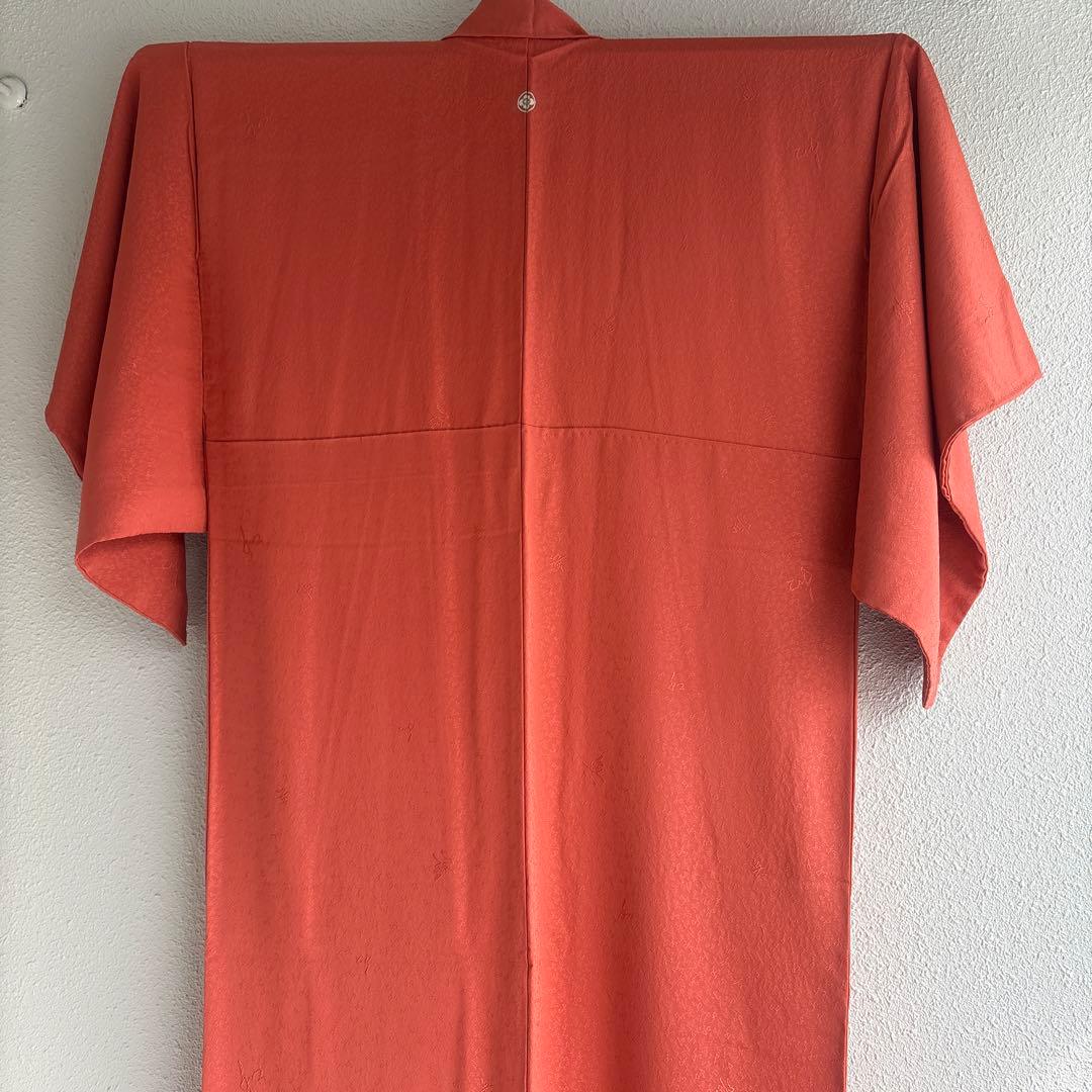 一つ紋 色無地 袷着物 正絹 濃ピンク系カラー クリーニング済み - メルカリ