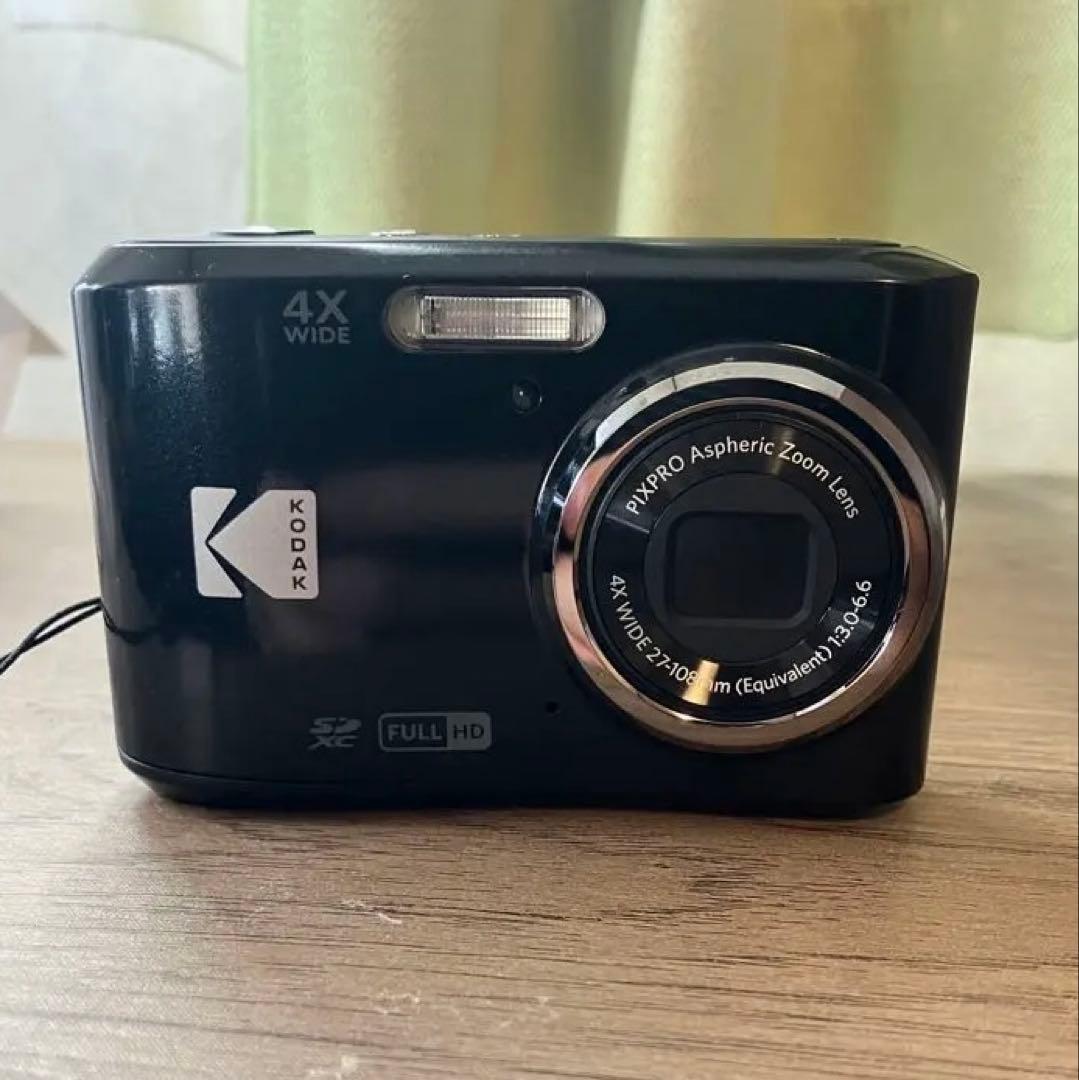 Kodak コンパクトデジタルカメラ フルHD FZ45BK KODAK デジタルカメラ FZ45BK 乾電池式 ( 1台 )/ : 爽快ドラッグ